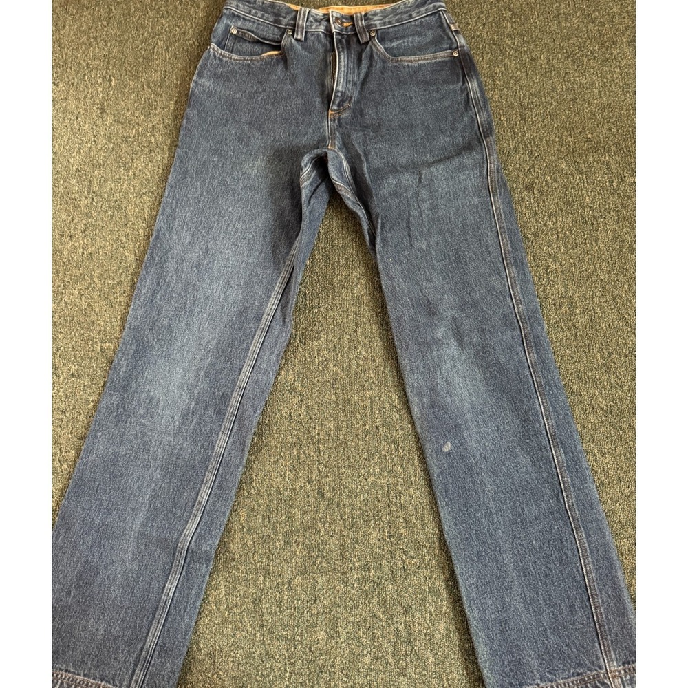 Duluth Trading Co Jeans Mens 30x34 Medium Wash Denim Straight Leg Cotton